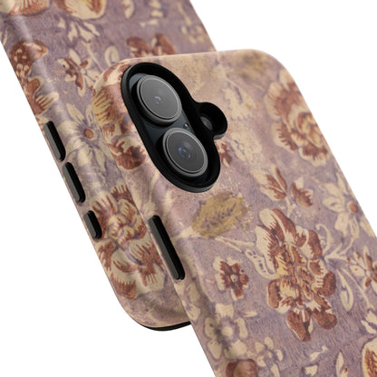 Vintage Lavender & Rose Fruit & Floral iPhone Case