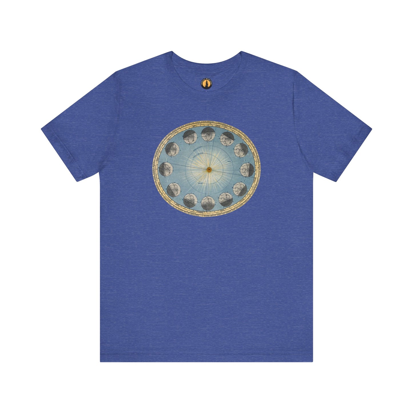 Earth's Orbit Vintage Astronomy Art Tee