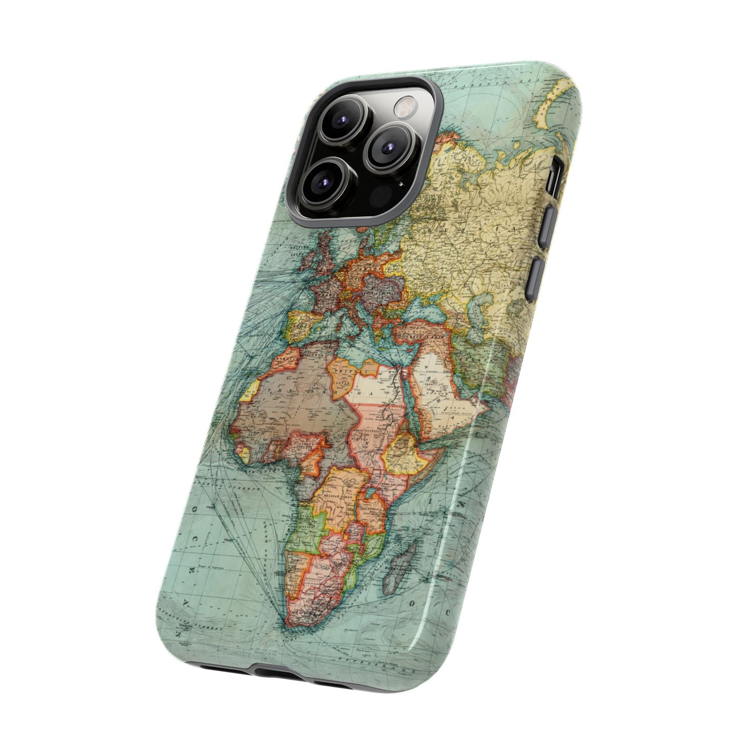 World Map iPhone Case