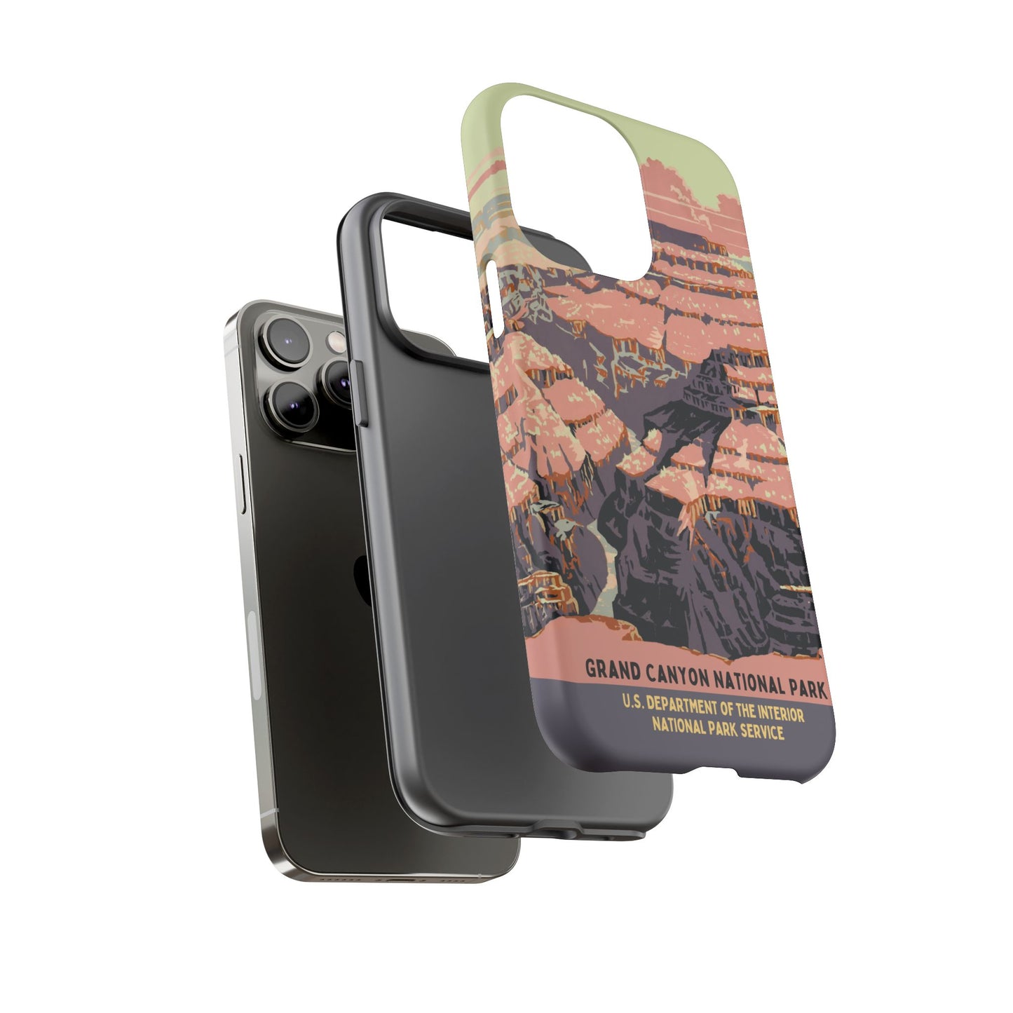 Grand Canyon National Park Retro iPhone Case