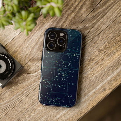 Stargazer Orion iPhone Case | Vintage Constellations Map