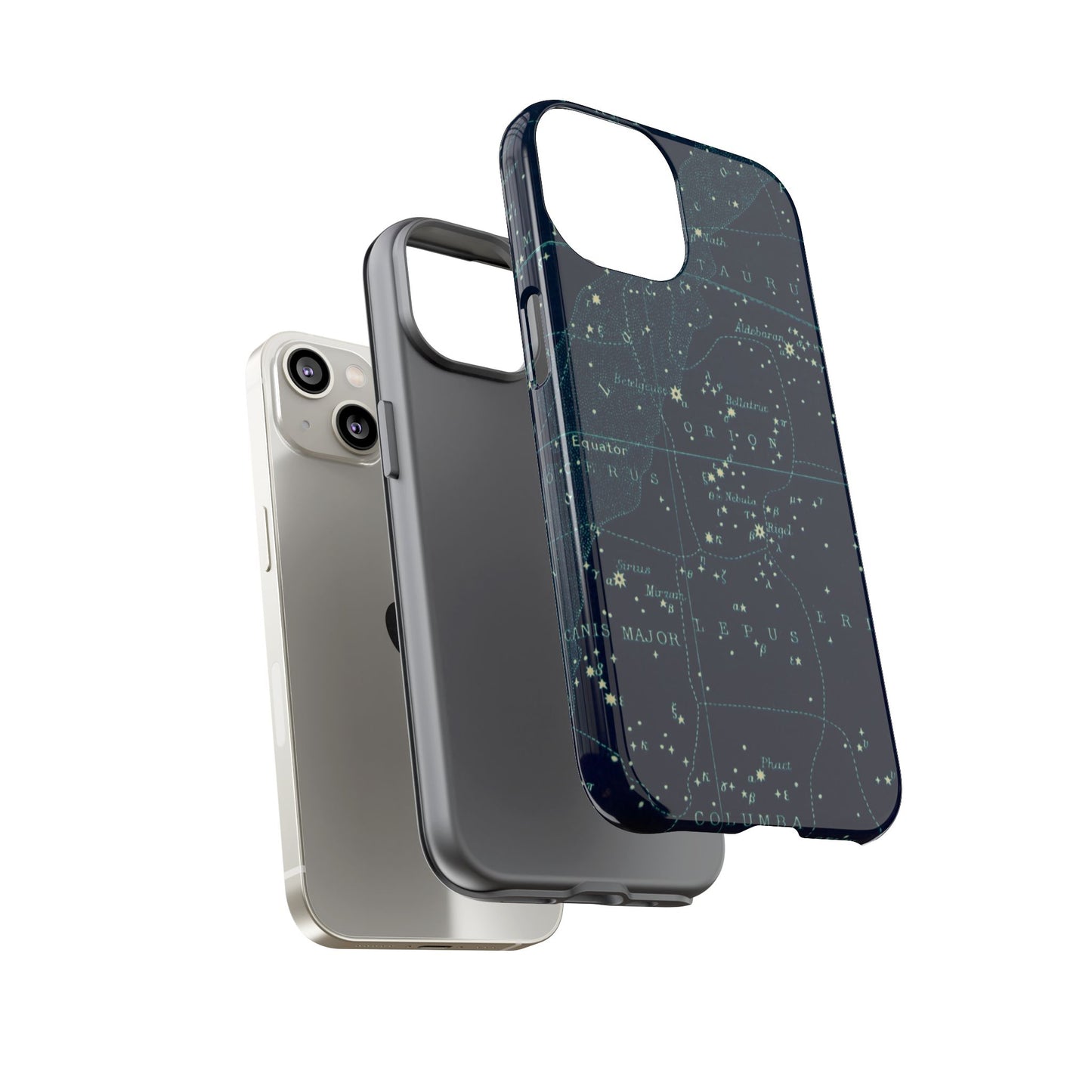 Stargazer Orion iPhone Case | Vintage Constellations Map