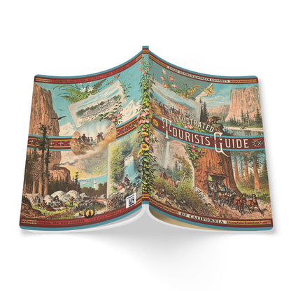 California Vintage Tourist Guide | Softcover Journal with Inside Illustrations