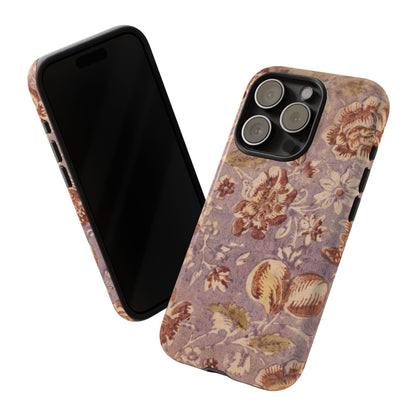 Vintage Lavender & Rose Fruit & Floral iPhone Case