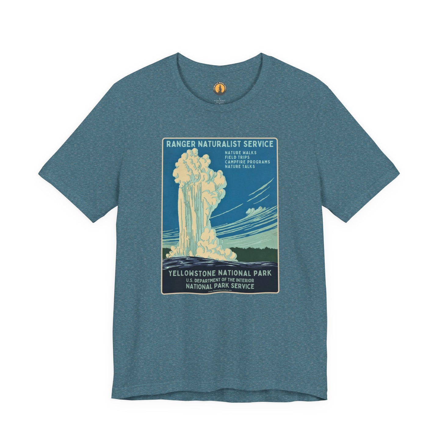 Yellowstone National Park Vintage Art Tee