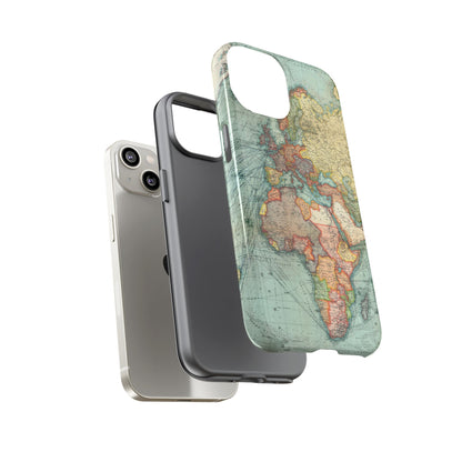 World Map iPhone Case
