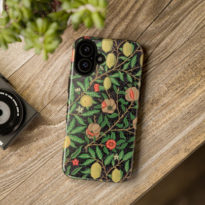 Pomegranate Pattern Antique Arts & Crafts iPhone Case