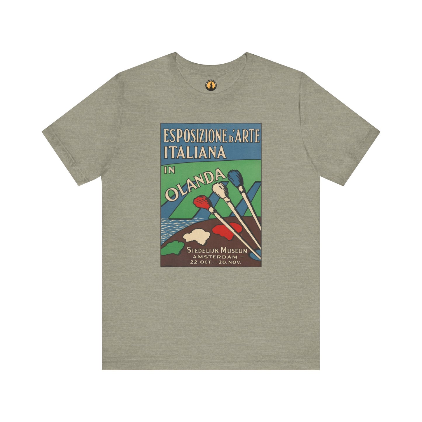 Amsterdam Art Exhibition Antique Poster Tee