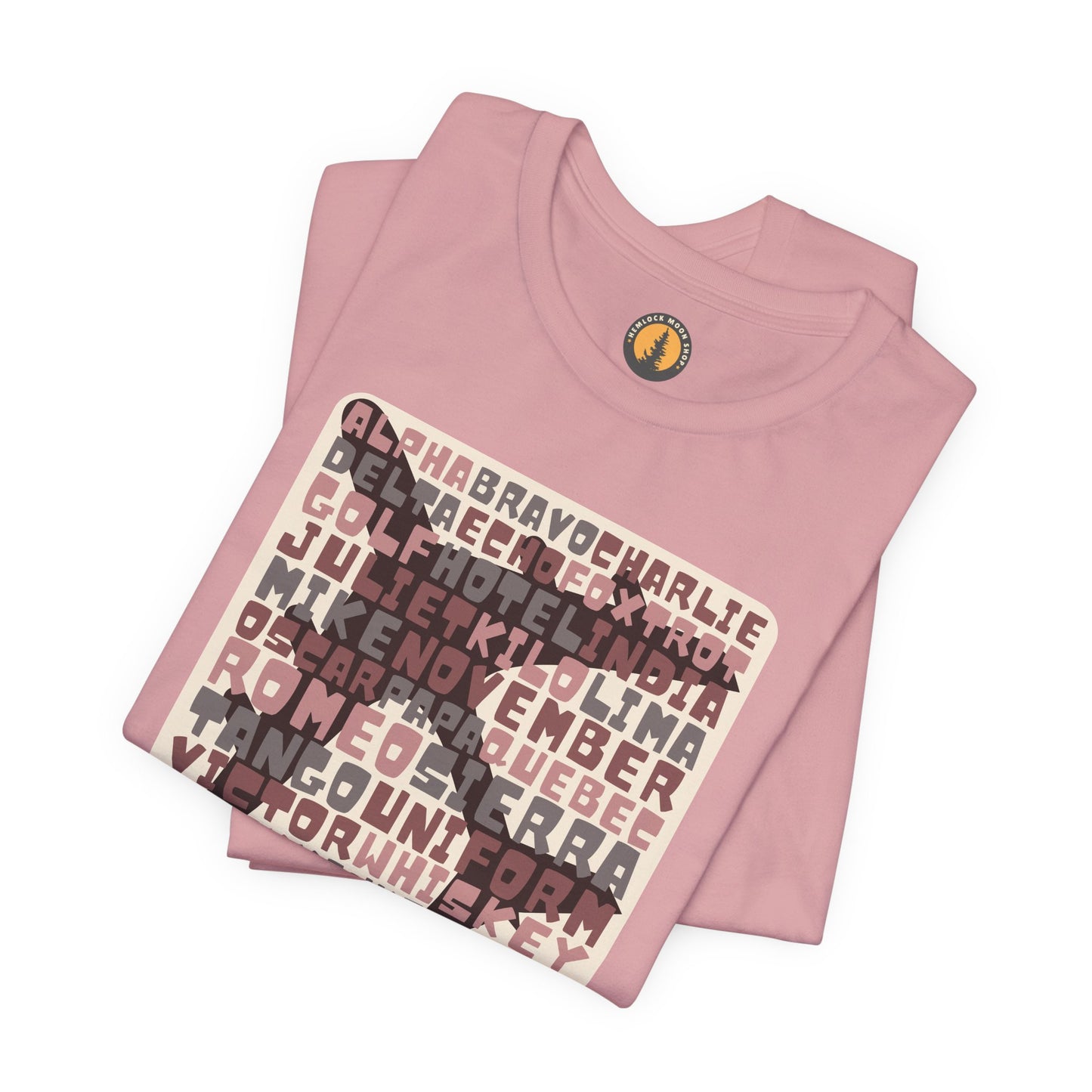 Pink Alpha Bravo Charlie Tee