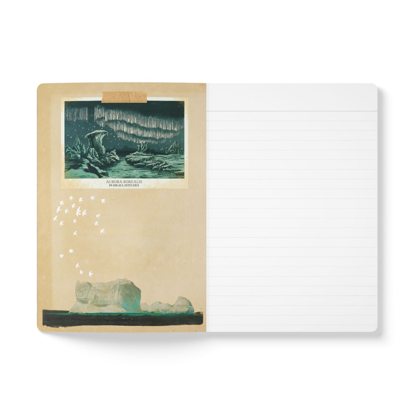 Northern Explorer Vintage Field Notes | Softcover Journal with Inside Illustrations
