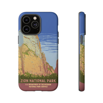 Zion National Park Retro iPhone Case
