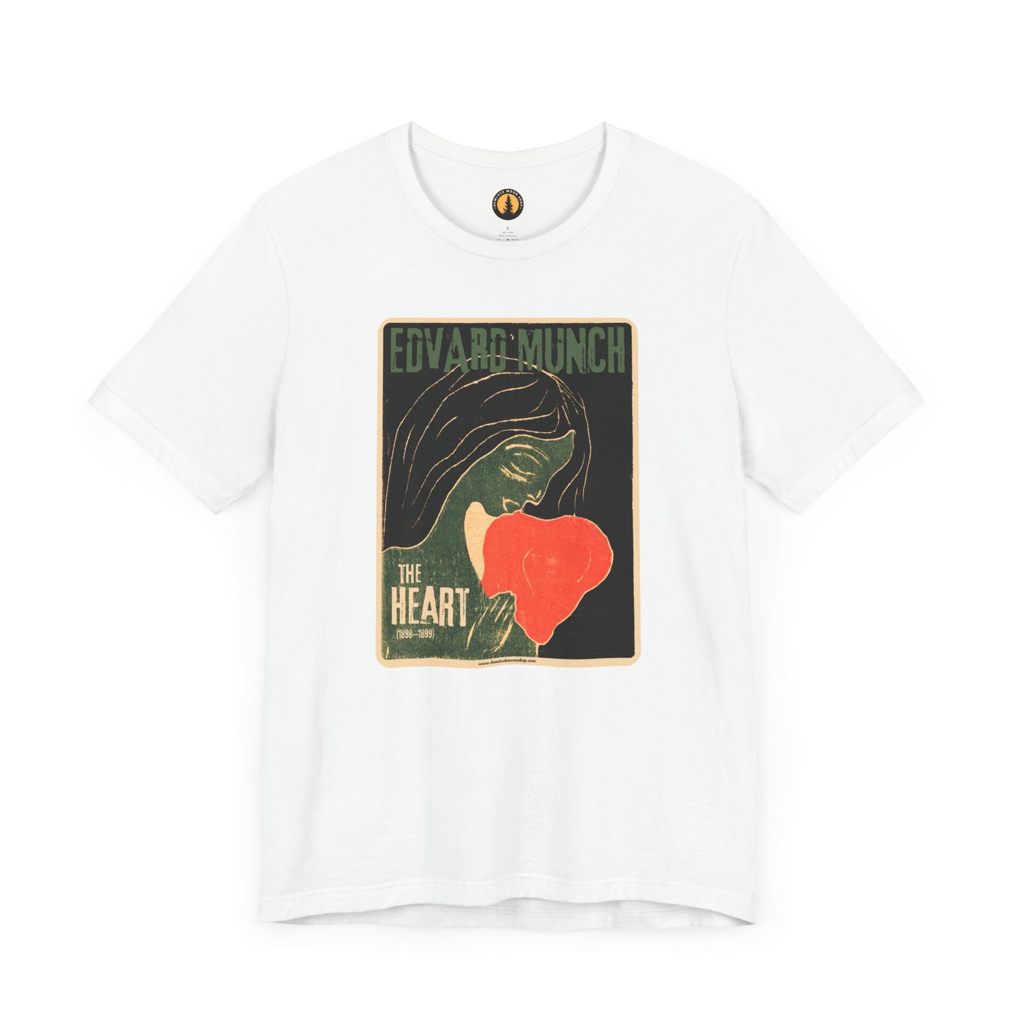 Edvard Munch Heart Tee