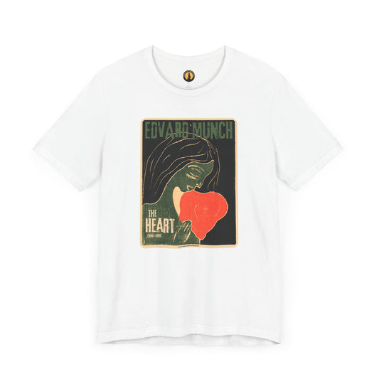 Edvard Munch Heart Tee