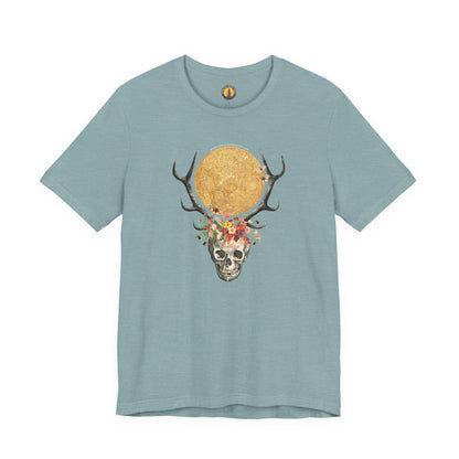 Bohemian Skull & Antlers Tee