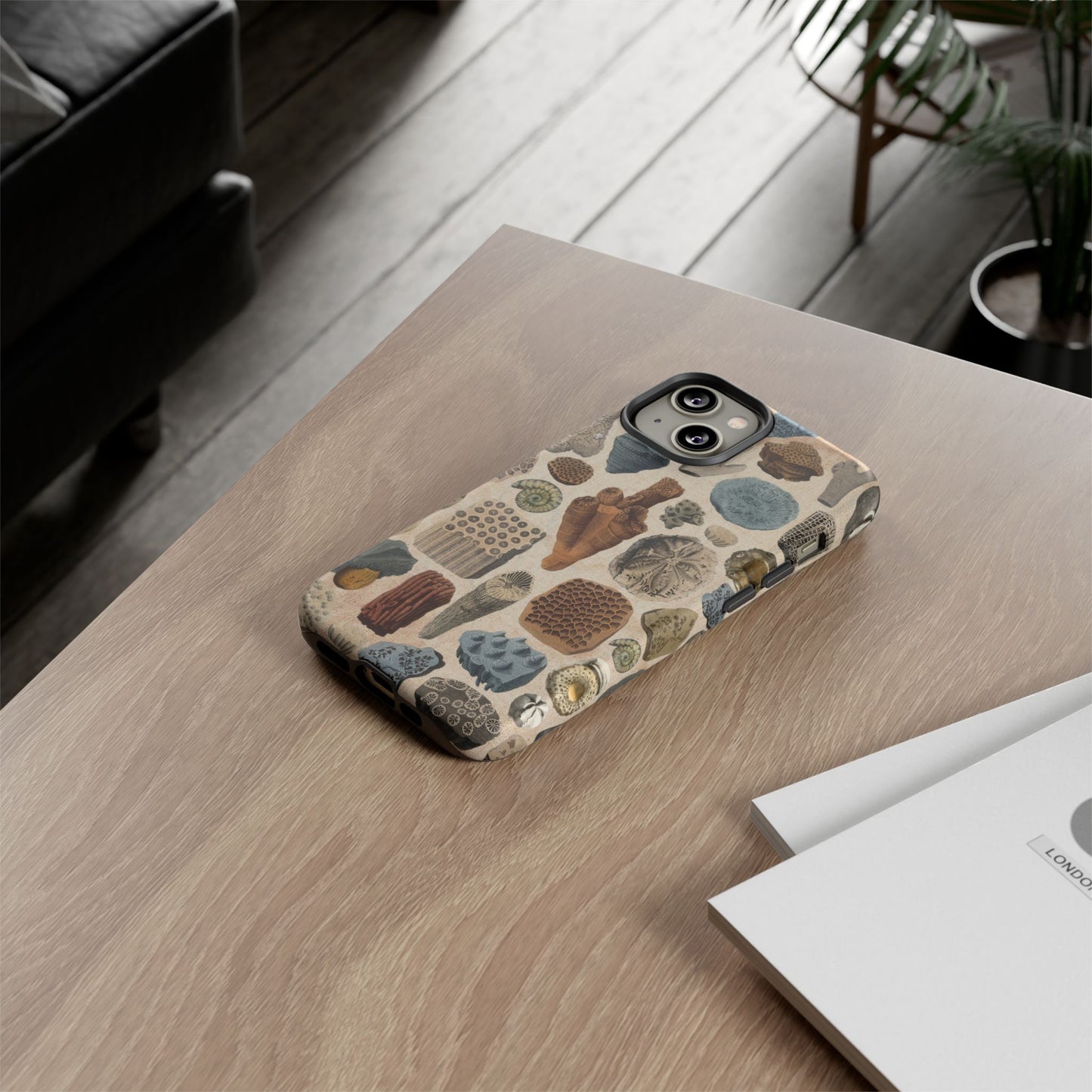Fossils Antique Illustrations iPhone Case