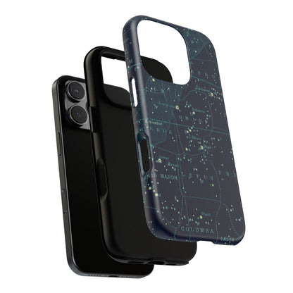 Stargazer Orion iPhone Case | Vintage Constellations Map