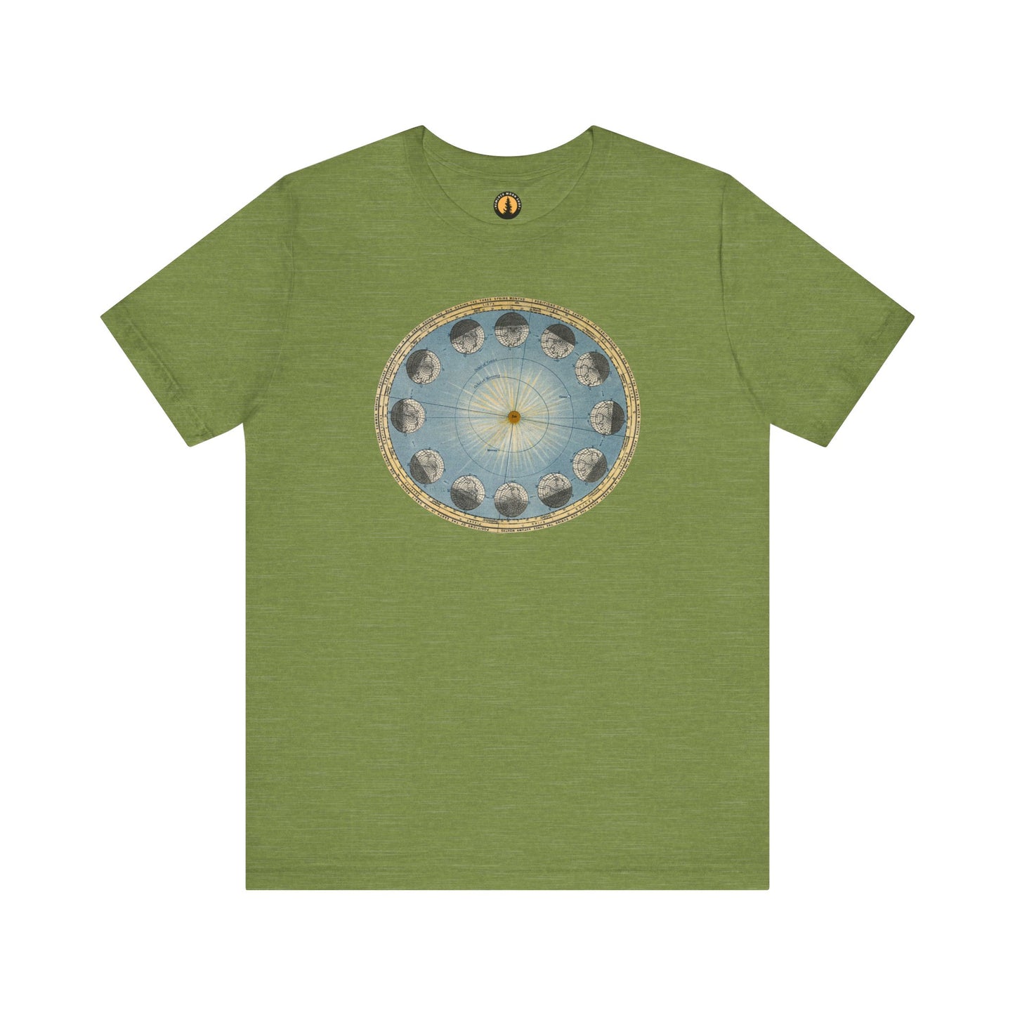 Earth's Orbit Vintage Astronomy Art Tee