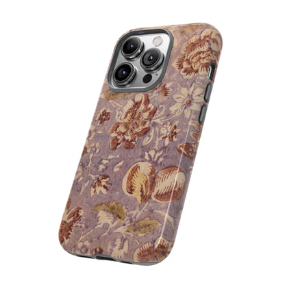 Vintage Lavender & Rose Fruit & Floral iPhone Case