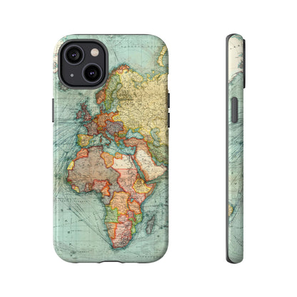 World Map iPhone Case