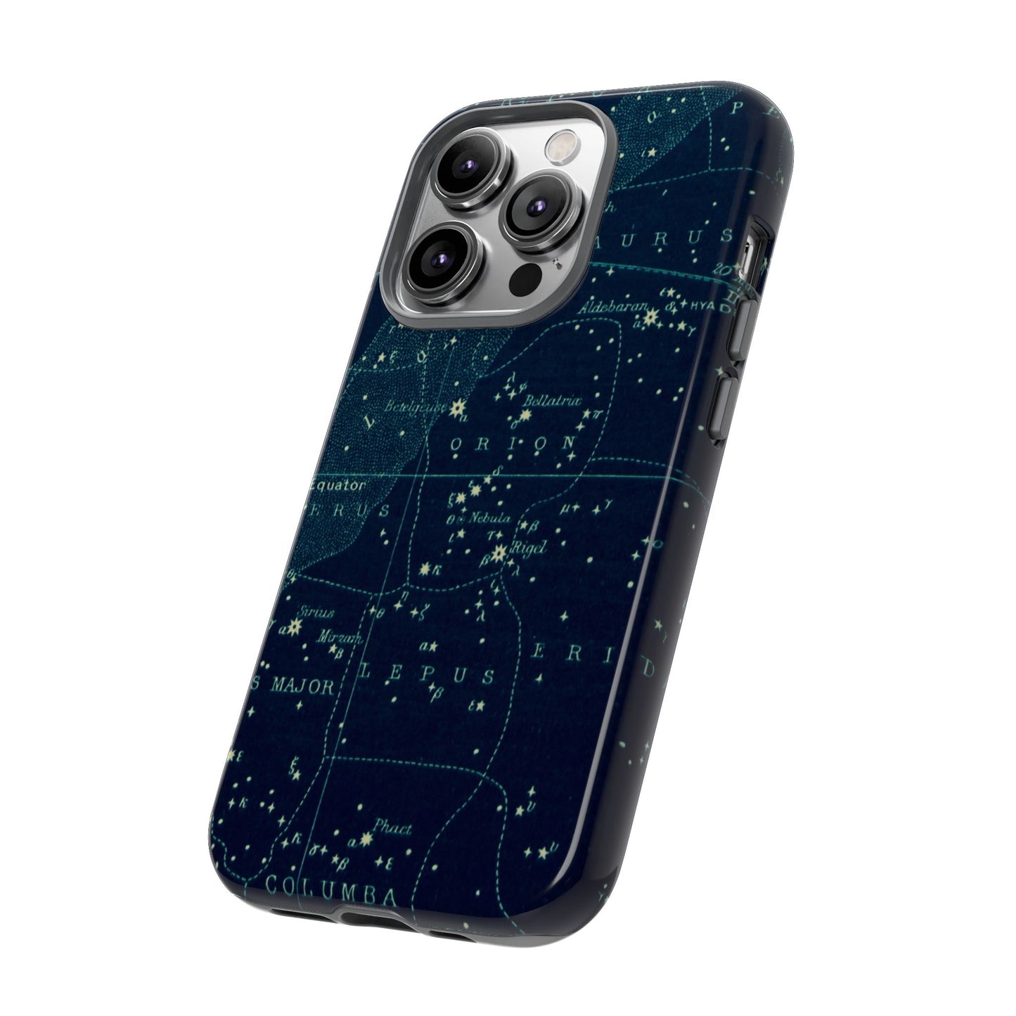 Stargazer Orion iPhone Case | Vintage Constellations Map