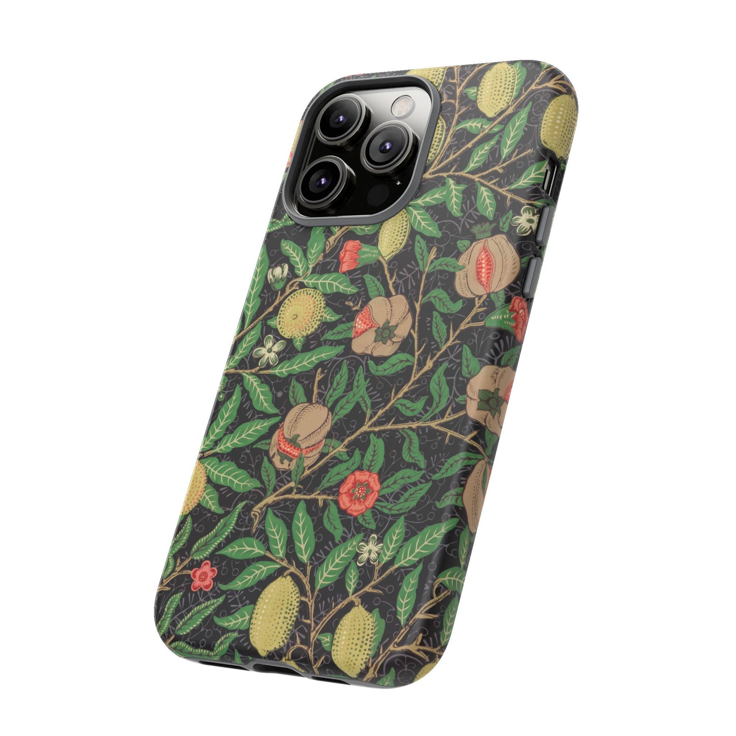 Pomegranate Pattern Antique Arts & Crafts iPhone Case