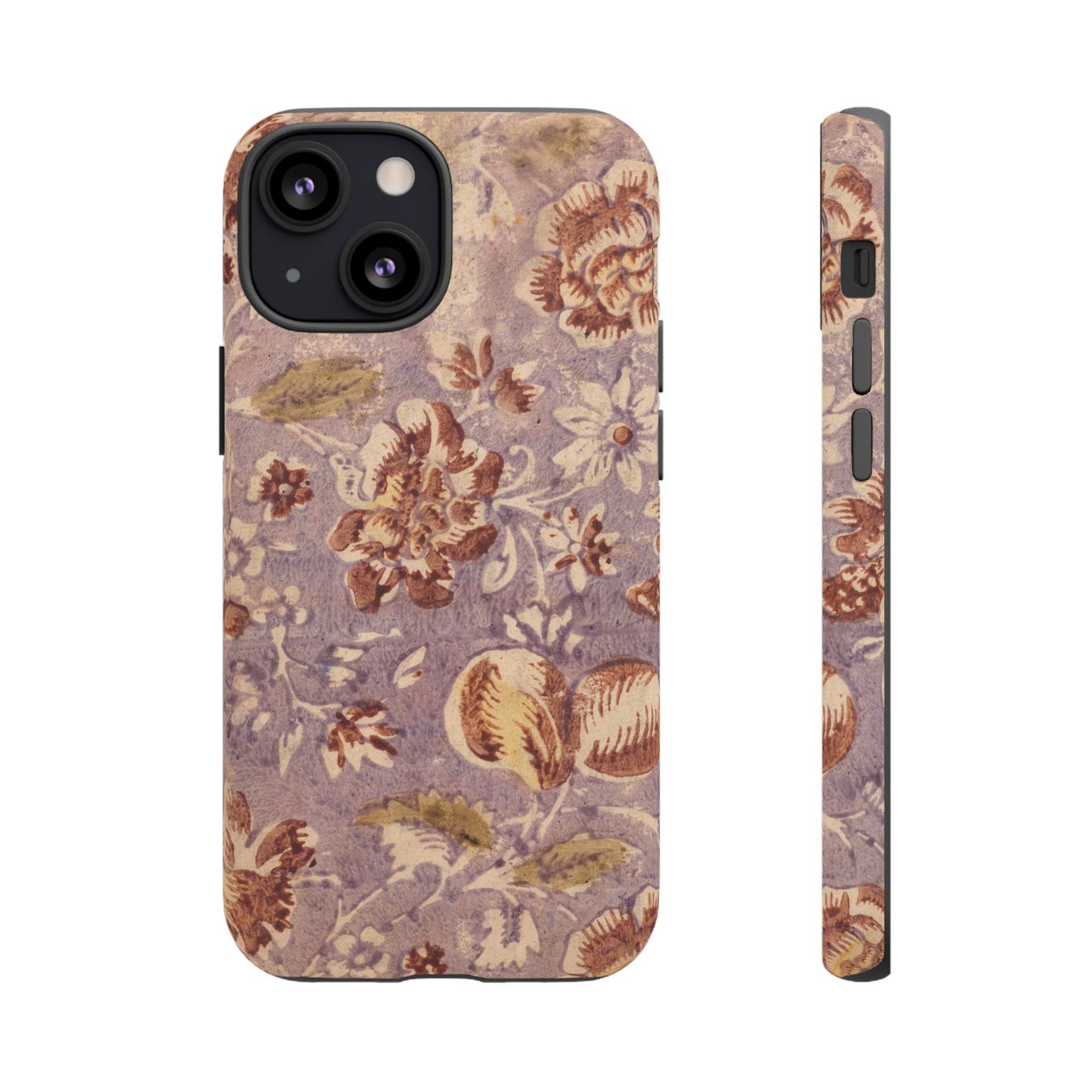 Vintage Lavender & Rose Fruit & Floral iPhone Case
