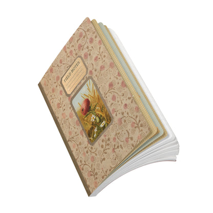 Bee & Thistle Vintage Field Notes | Softcover Journal with Inside Illustrations