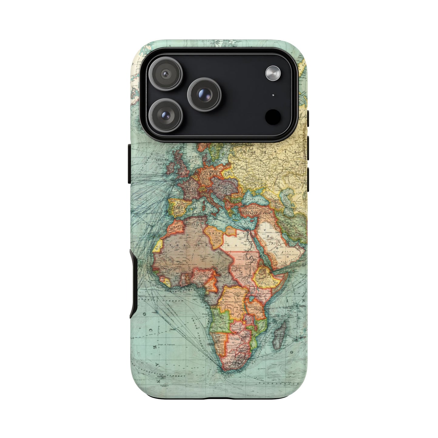World Map iPhone Case