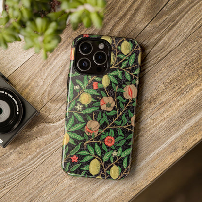 Pomegranate Pattern Antique Arts & Crafts iPhone Case