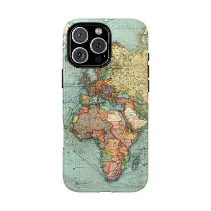 World Map iPhone Case