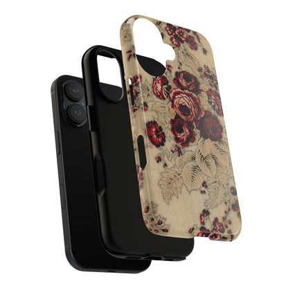 Red Roses Vintage iPhone Case