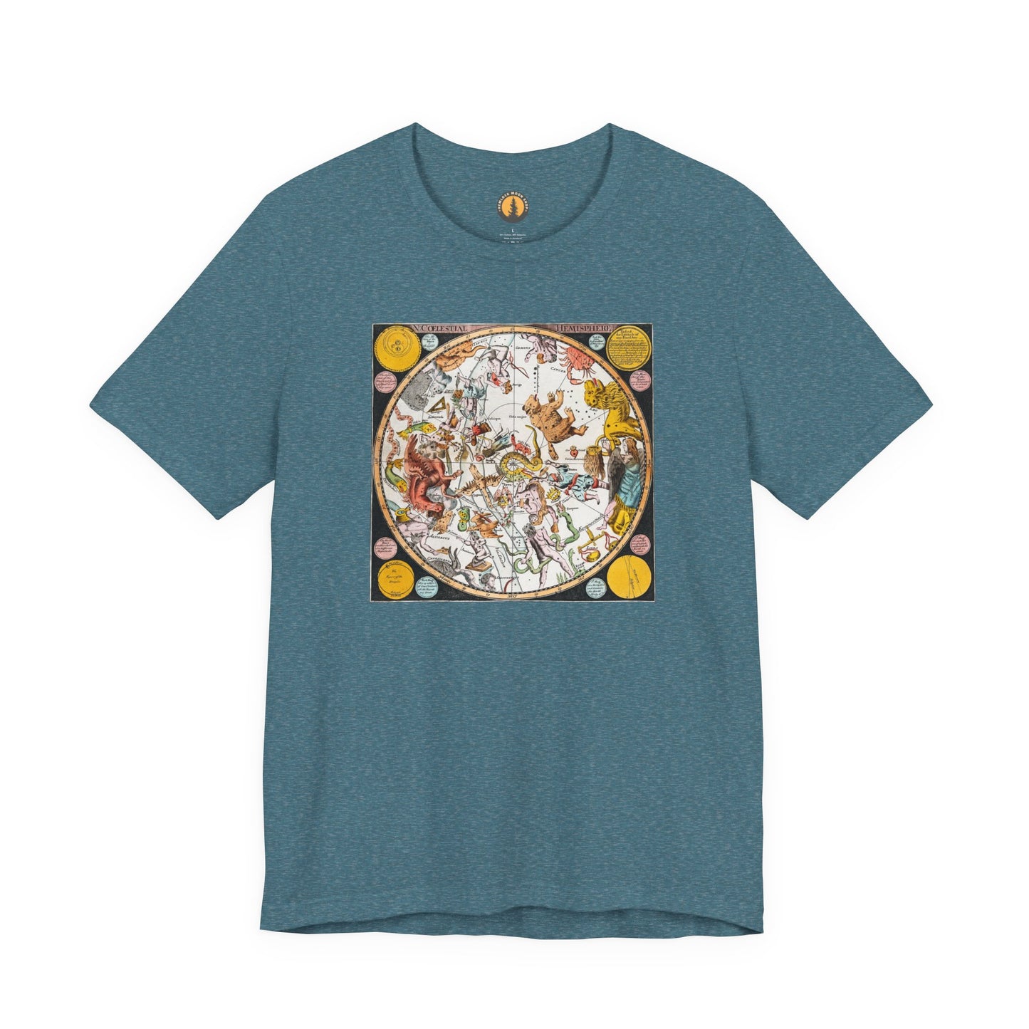 Constellations Vintage Star Map Tee