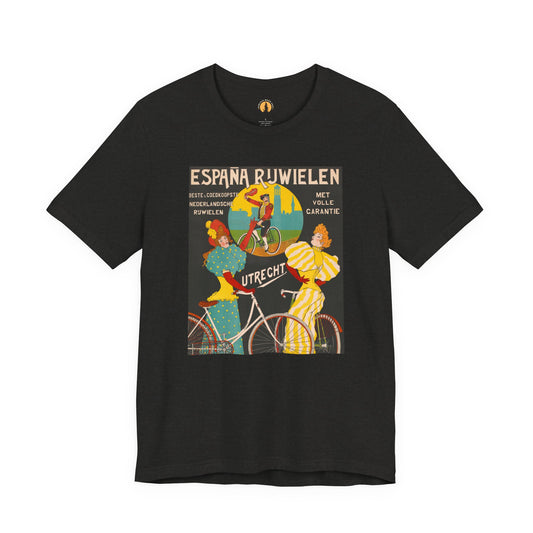 Retro Dutch Bicycle Tee | España Rijwielen Poster (1912)