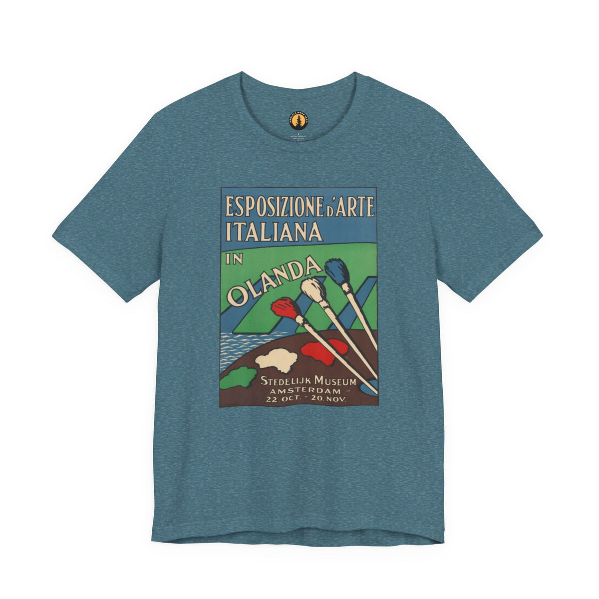 Amsterdam Art Exhibition Antique Poster Tee