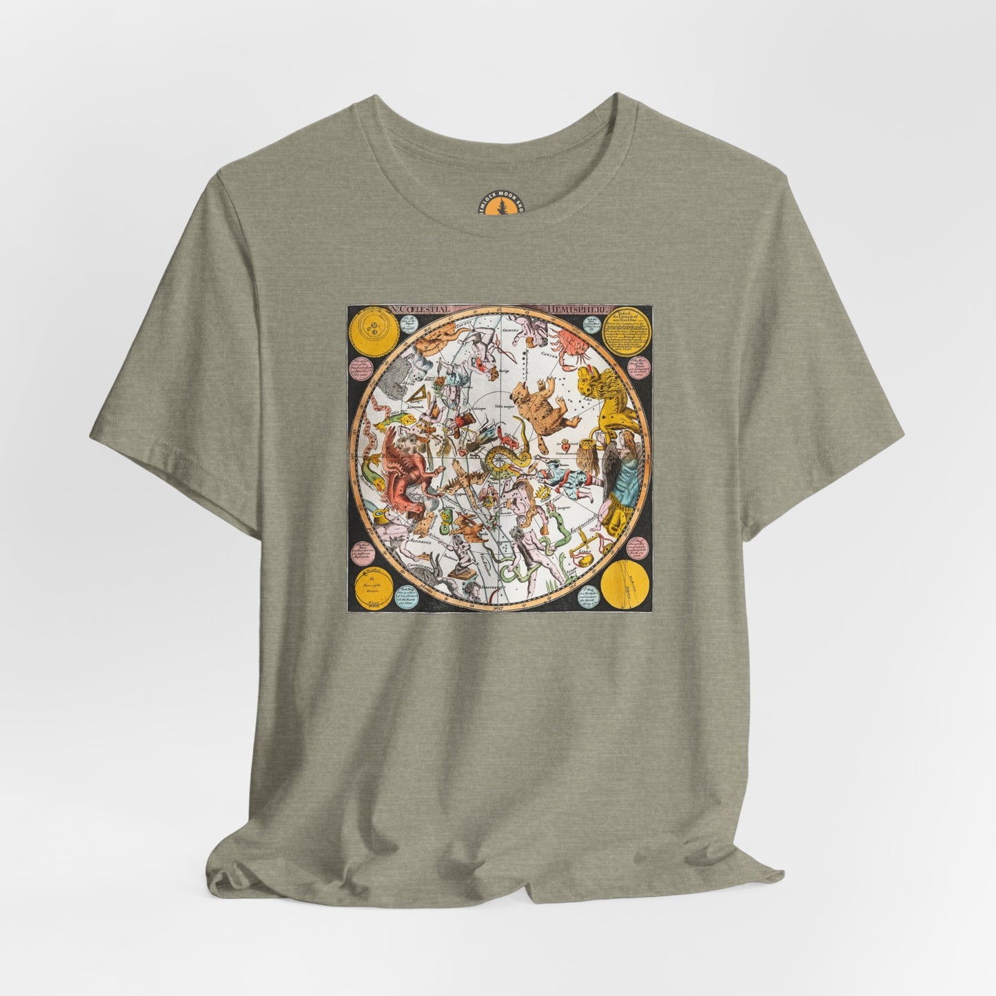 Constellations Vintage Star Map Tee