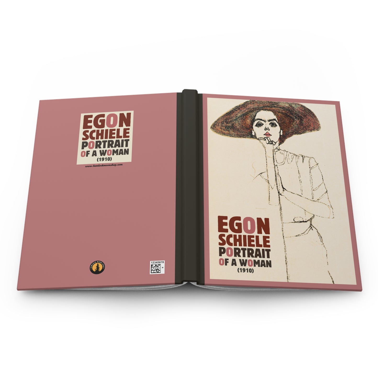 Egon Schiele Hardcover Art Journal No. 001