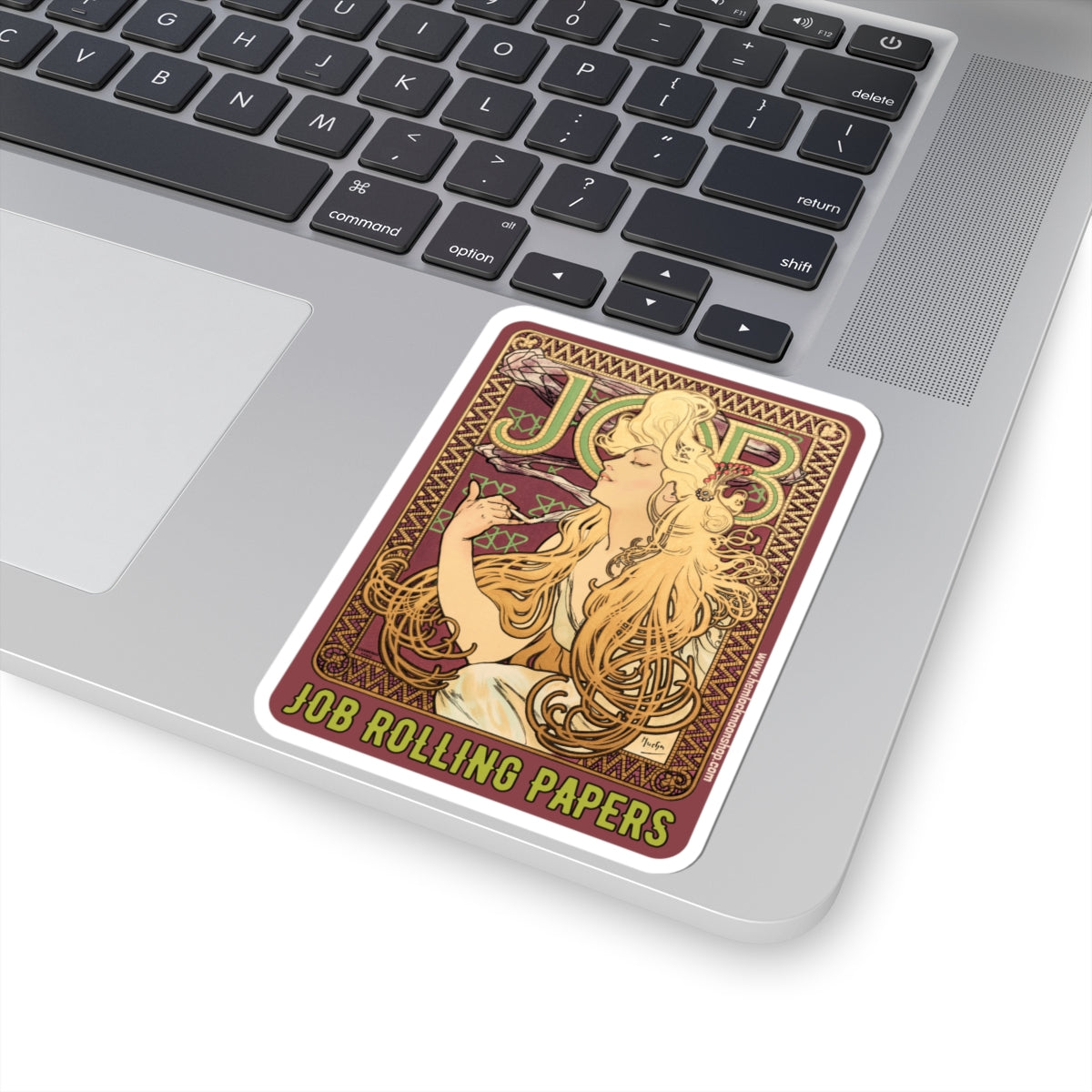 Blonde Job Rolling Papers | Vintage Art Nouveau Sticker (4 sizes)