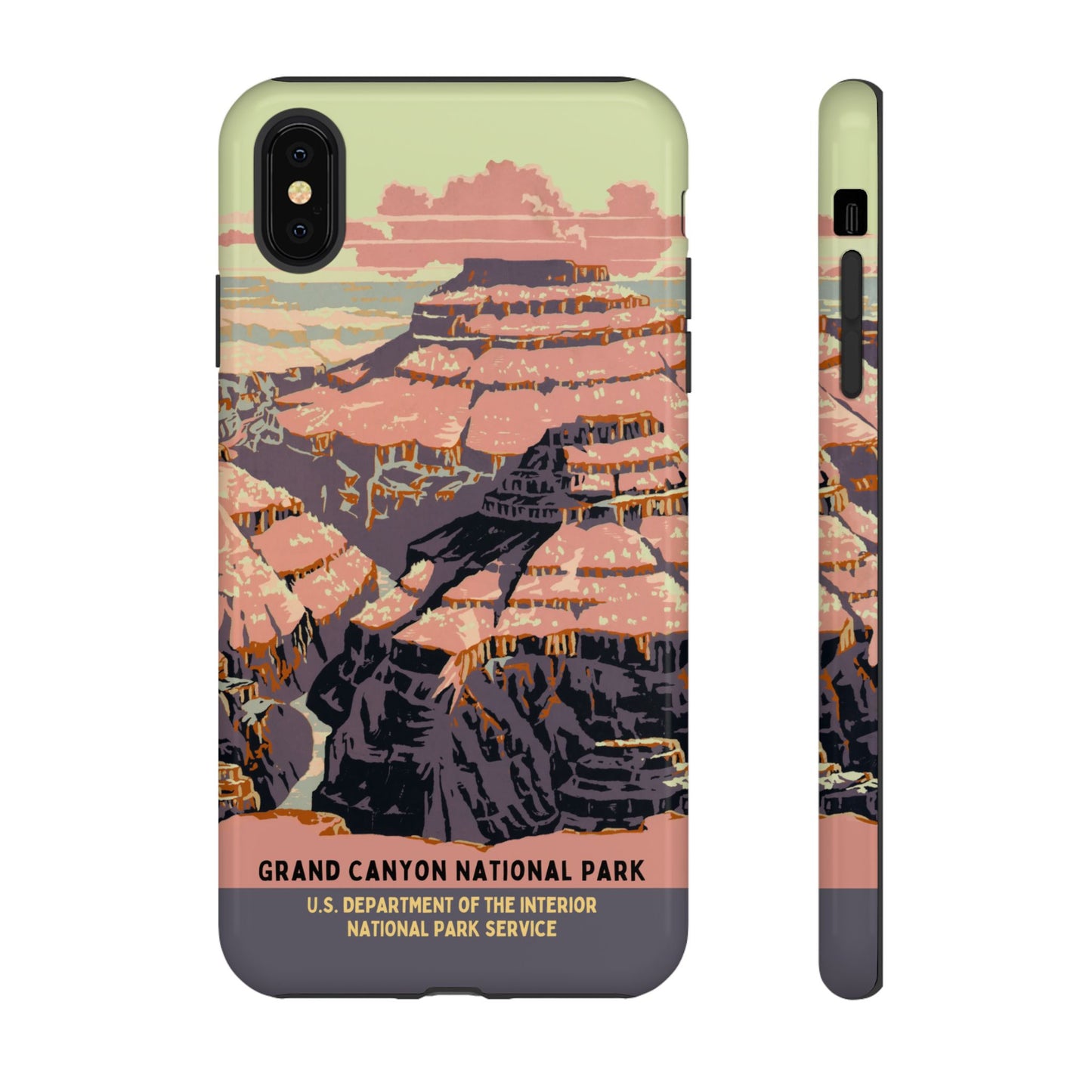 Grand Canyon National Park Retro iPhone Case