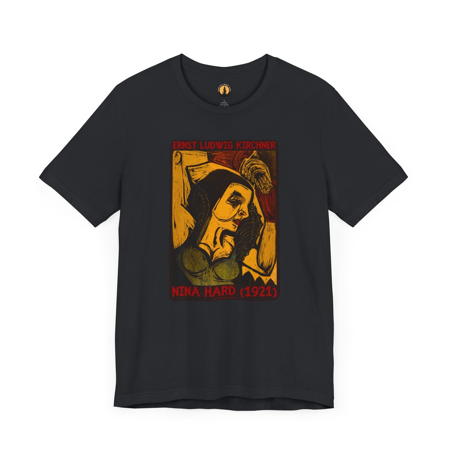 Vintage Art Tee: Nina Hard by Ernst Ludwig Kirchner