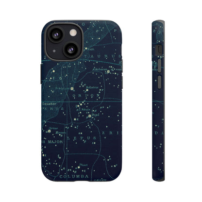 Stargazer Orion iPhone Case | Vintage Constellations Map