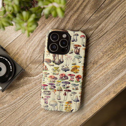 Antique Forager Fungi iPhone Case