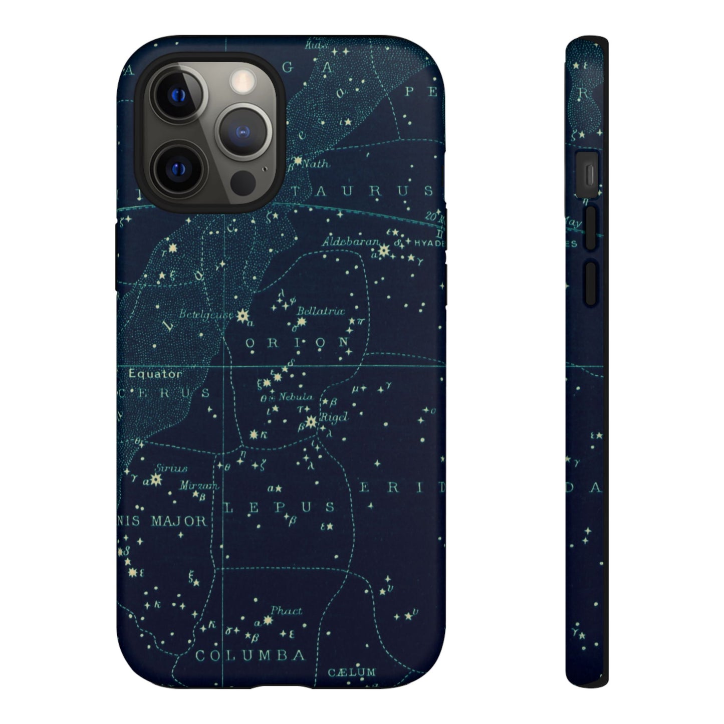 Stargazer Orion iPhone Case | Vintage Constellations Map
