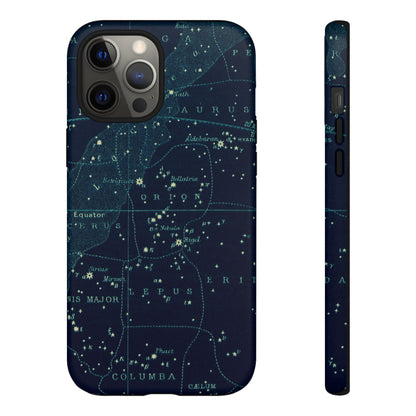 Stargazer Orion iPhone Case | Vintage Constellations Map