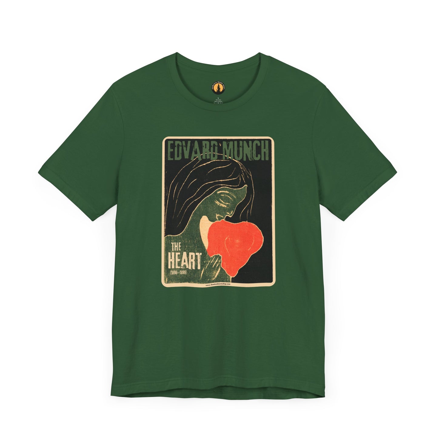 Edvard Munch Heart Tee