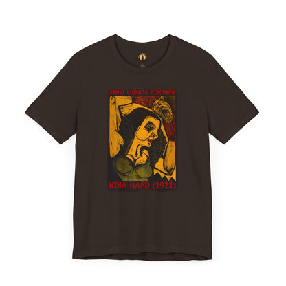 Vintage Art Tee: Nina Hard by Ernst Ludwig Kirchner