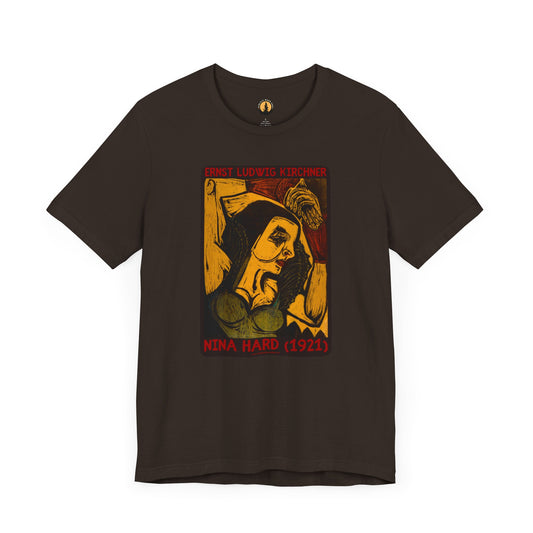 Vintage Art Tee: Nina Hard by Ernst Ludwig Kirchner