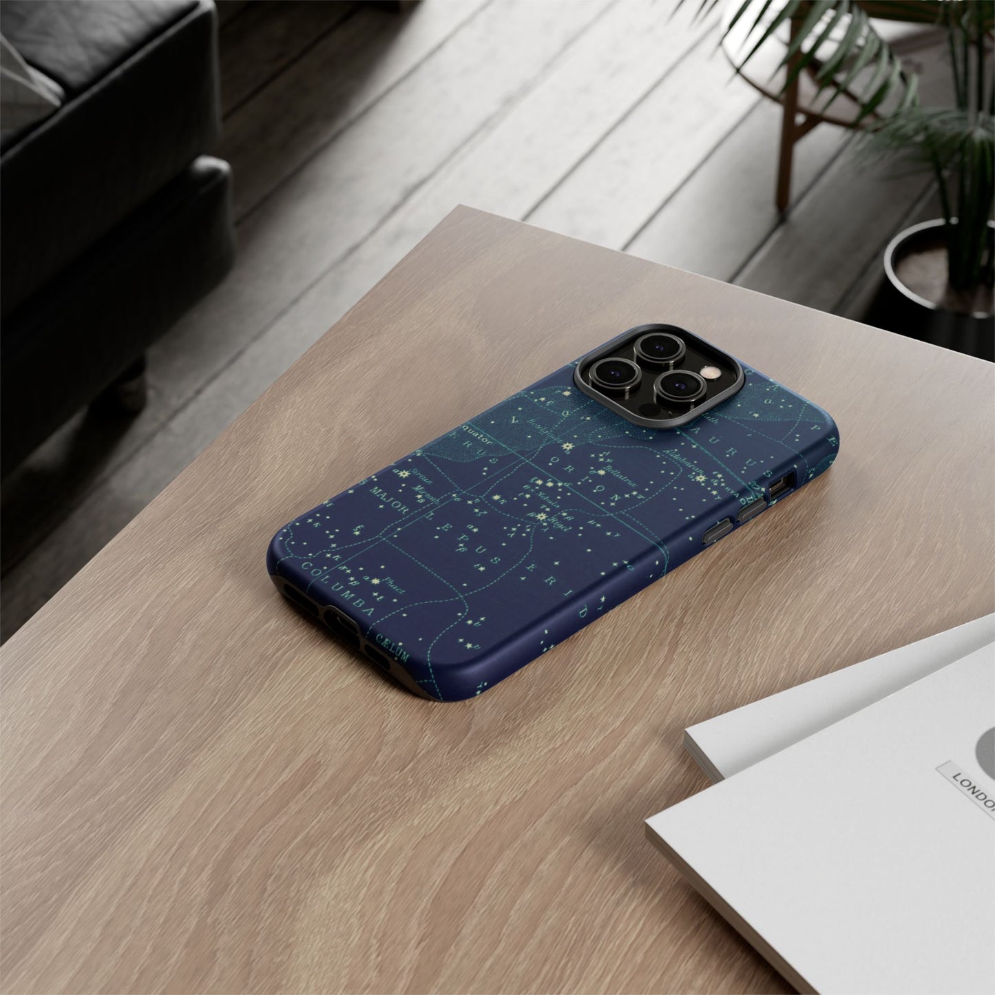 Stargazer Orion iPhone Case | Vintage Constellations Map