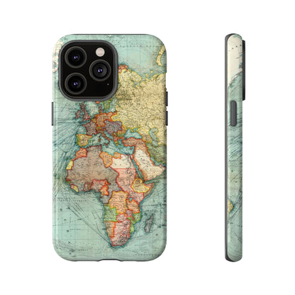 World Map iPhone Case