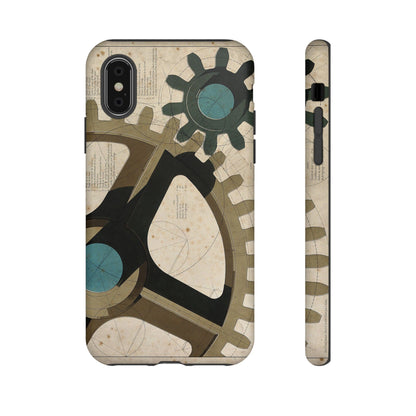 Antique Industrial Cog Wheels iPhone Case