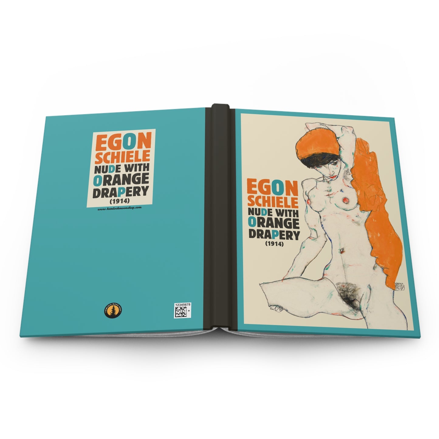 Egon Schiele Hardcover Art Journal No. 008